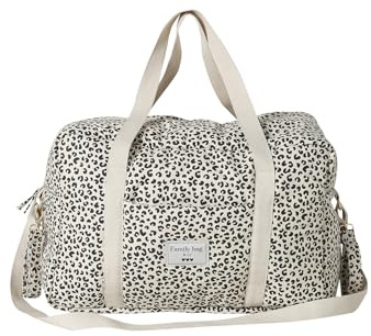 VERTBAUDET Sac à Langer à Bandoulière et Poches avec Tapis Beige imprimé TU