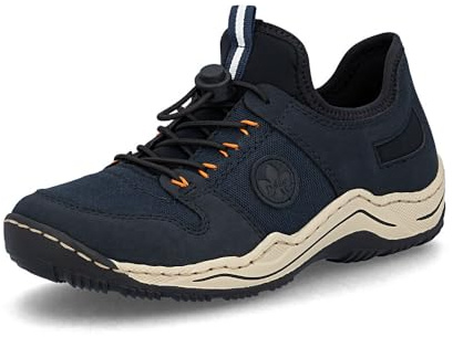 Rieker dam slip-on sneakers L0593, dam halvskor, lös insats