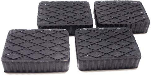 FILAVERSE - 4 Stück Gummiblock für Hebebühne Kit 160X120X40 Universal Vollgummi für Hebebühnen Corghi Ravaglioli OMCN | Wellenseiten mit Best-Grip Technologie