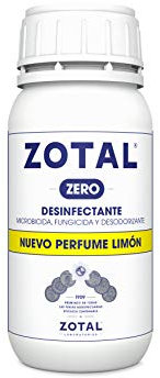 Zotal Zero Desinfectante Microbicida, Limón (Pack 2 Unidades)