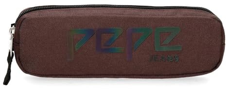 Pepe Jeans Osset Estuche Marrón 22x7x3 cms Poliéster