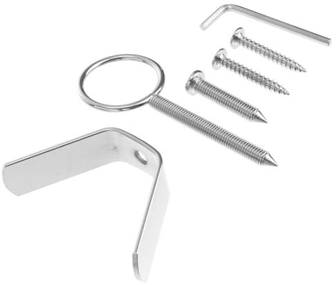 Ciieeo Supporto per Prosciutto Spagnolo in Ferro Fisso, Set da 6 Pezzi per Conservazione e Taglio, per Casa, Ristorante e Banchetti