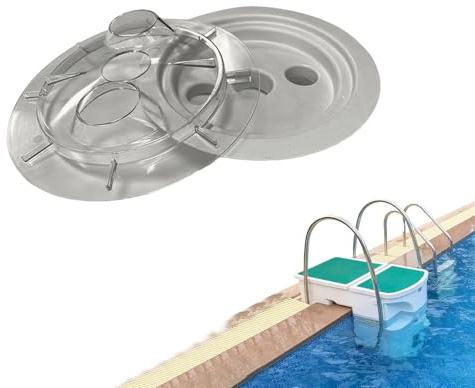 Poolskimmer korg stödring, poolfilter stödring, extern intern fastsättning för rör badtank trädgårdsmästare utomhus
