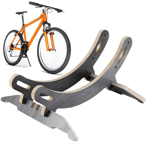 Générique Porte-Vélo - Détachable Et Réglable Pour Rangement - Support Pour Vélo De Route - Pour Exposition au Sol en Appartement Garage Jardin Balcon et Patio