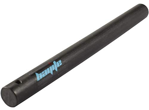 bayite 1/2 Inch X 6 Inch Large Ferro Rods Ferrocerium Rod Drilled Survival Fire Starter Flint Steel with Toggle Lanyard Hole for Camping Emergency