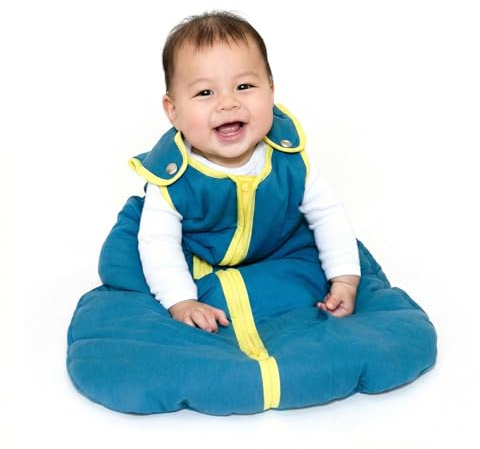 Baby Deedee Sleep Nest Original - Baby Sleep Sack 2.5 TOG 18-36 Months, Winter Sleeping Bag with Soft Cotton & Patented Shoulder Snaps, Wearable Blanket for Boy Girl Infant Toddler, Moonlight Sun
