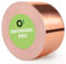 O³ Kupferband gegen Schnecken 50mm x 20m, Kupfer Klebeband selbstklebend, Schneckenschutz Hochbet, Electrical Tape EMI Abschirmung, Copper tape, Kupferklebeband