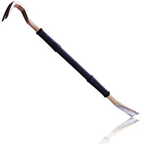 Spec Ops SPEC-D30PRY Tools Pied de biche de démolition de 76,2 cm, extrémités de levier avec extracteur de clou en forme de larme, acier à haute teneur en carbone, 3% offert aux vétérans, noir/marron