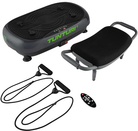 Tunturi Cardio Fit V10 - 58 cm Acero Negro 6 Piezas