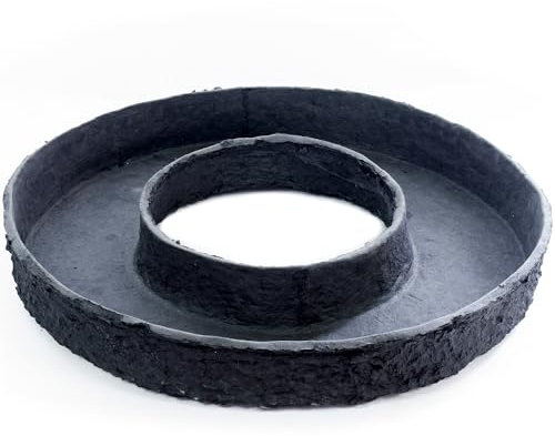 FLOWERBOX Oasis Black BIOLIT Pflanzring Ø50cm Pflanzschale Blumenschale Pflanztopf Friedhof Grab Grabschmuck