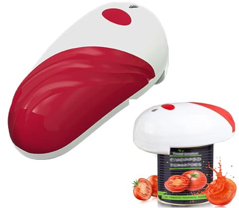 ZZJTPA Ouvre - bouteille électrique à un clic ouvre - boîte automatique gadget de cuisine ouvre - boîte de conserve alimentaire coupe à plat convient à toutes les tailles