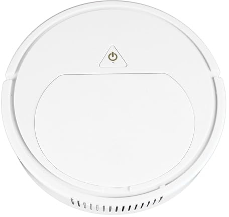 TOPINCN Robot Aspiradora, Suction Suction Barry Robot 60 Minutos Tiempo de Ejecución, Aspiradora Automática para Alfombra para Mascotas Piso Duro y Limpiezas Diarias