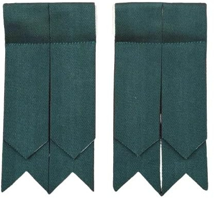 Scottish Kilt Hose Sock Flashes Garters Pointed Highland Wear – Tartan Kilt Accessories for Men & Boys Traditional Scottish Dress