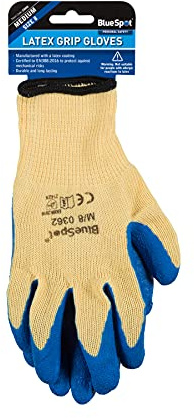 Blue Spot Tools 23000 Latex grepp handskar (medium)