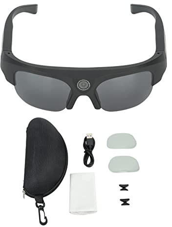 Alomejor Intelligente Bluetooth-Brille mit HD-Kamera und QuadProzessor für Unterschiedliche Erlebnisse