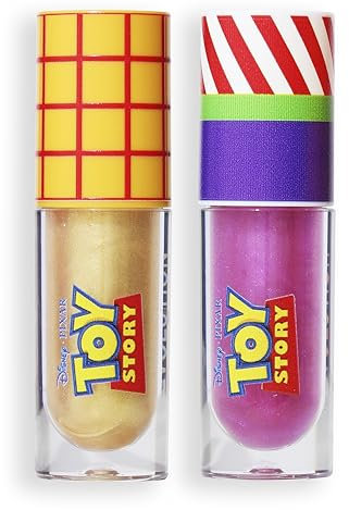 Revolution, Disney's Toy Story x Revolution Coffret Duo Lèvres, Set Gloss Scintillant, Végan & Sans Cruauté