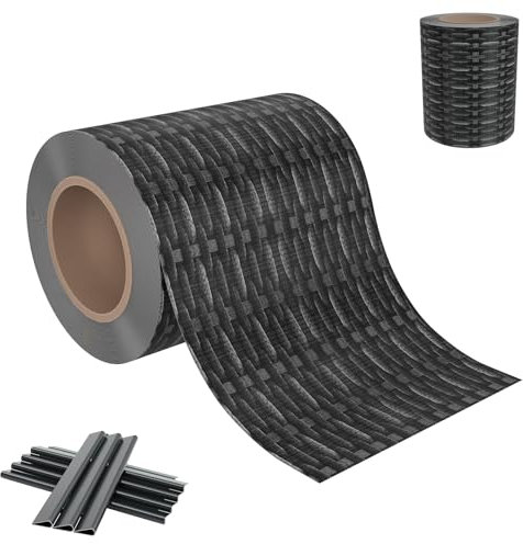 AufuN Tiras de protección visual para valla, 35 m x 19 cm, PVC, doble varilla, incluye 20 clips, protección visual, protección contra el viento, valla de jardín, protección visual, lámina para valla