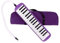 32 Melodica Tasten Set Sopran Keyboard mit Mundstück und Tragetasche für Anfänger