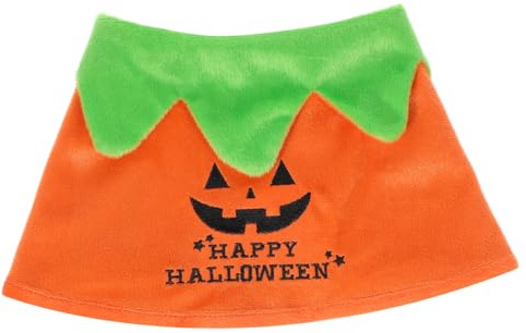 KOMBIUDA Halloween Husdjurscape med Broderad Varm och Bekväm Hundmantel för Cosplayfester och Kostymfoto Passande Små till Medelstora vid Fest och Högtid