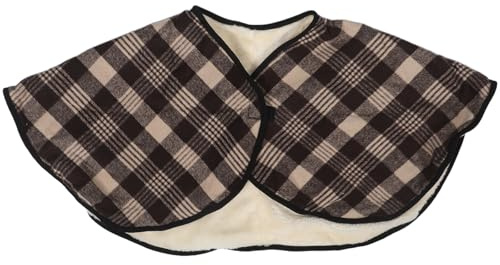 DIYEAH Manta Cálida para Silla de Ruedas Cierre Magnético Antideslizante, Poncho Cortaviento para Clima Frío, Manta Térmica Desmontable para Scooter y Uso en Exteriores Invierno