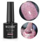 MIZHSE UV Nagellack Glitzer Rosa, Reflektierendes Gelpoliermittel Funkelnder, Glitzer-Nagellack Glänzender Diamant-Gel Benötigt UV-/LED-Lampen, Gel Nail Polish für Nageldesigns Nail Art 10ML