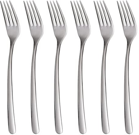 GRÄWE Tafelgabeln 6 Stück, Edelstahl, Serie SYLT