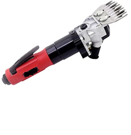 Tijeras eléctricas para ovejas Cortadora de pelo neumática de oveja for mascotas, lana de cizalla de aire especial for máquina de corte de granja, tijeras de lana sucia de oveja, herramienta de corte