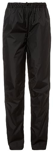 VAUDE Fluid Regenhose Damen - wasserdichte, atmungsaktive Multifunktionshose für Radfahren, Wandern, Outdoor, Eco Finish, PFC-frei, reflektierende Details, verstellbare Beinweite
