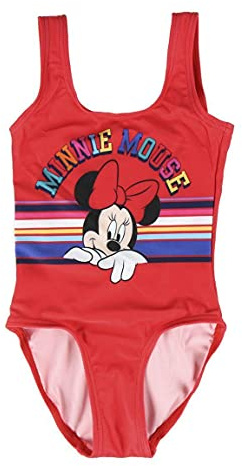 Cerdá Flicka Bañador Niña Minnie Mouse De 1 Pieza – 3 Años simdräkter, Rojo, Pequeño