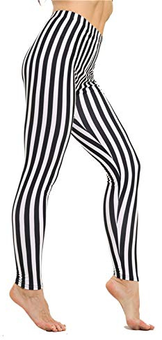 Fioeyr Womens Red Tartan Check Print Elacticated Ladies Full Length Long Stretchy Leggings