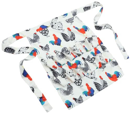 Garneck 3St Schürze zum Eiersammeln Eierschürze für Kinder Hühnerschürzen zum Sammeln von Eiern eier schürze hühnereischürze Eigentümer Schürze mit Eiertasche Eierhalterschürze tiefer Mund