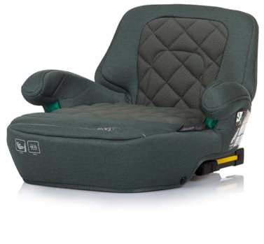 Chipolino Kindersitz i-Size Sitzerhöhung Safy (125-150cm), Gruppe 3 (22-36 kg), Farbe:grün