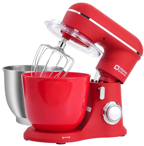 Kitchen in the box Batidora amasadora 2 Boles 4.5L+5L 10 Vel