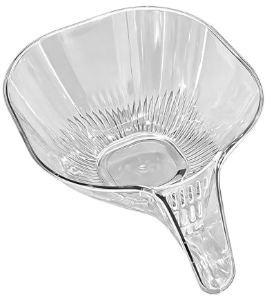 Ciotola per Lavare il Riso - Scodella Lavafrutta e ScolaRiso | Cestino Utensili Cucina con Scolatore Lato per Pulizia Cibo Pasta Fagioli Verdure - Casa Campeggio Festa Ristorante