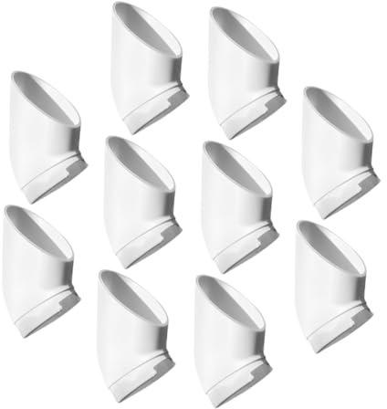 HANABASS 10 pièces Lot de Coupes Hydroponiques Plastique pour Tour de Culture Petits Pots de Plantation sans Sol pour Légumes et Plantes Maintien de Humidité et Nutriments Réutilisable