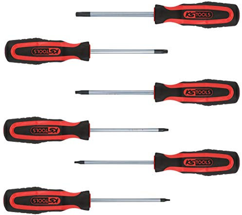 KS TOOLS 159.0040 Boite de tournevis ERGOTORQUEplus, TORX percé, 6 pièces, 4042146119990