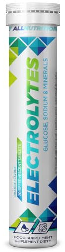ALLNUTRITION Elektrolyte Mineralkomplex Magnesium Glucose Natrium Kalium Chlorierte Mineralien Nahrungsergänzungsmittel Unterstützung bei hartem Training 20 Portionen pro Packung