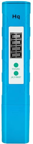 Digital PH Meter, Portable Water PH Meter 0.01 PH High-Precision Water Quality Tester with ATC, Measurement Range 0-14 PH, Suitable for Hydroponics, Aquarium, Drink Water and Swimming Pool