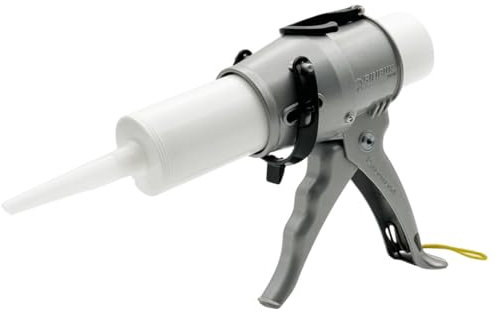 SILIGUN™ PRO Compact 24:1 Caulking Gun - No Drip Caulk Gun - Patent Design - Lightweight Aluminum Frame - Works with All 10 oz Tubes (SILIGUN PRO)