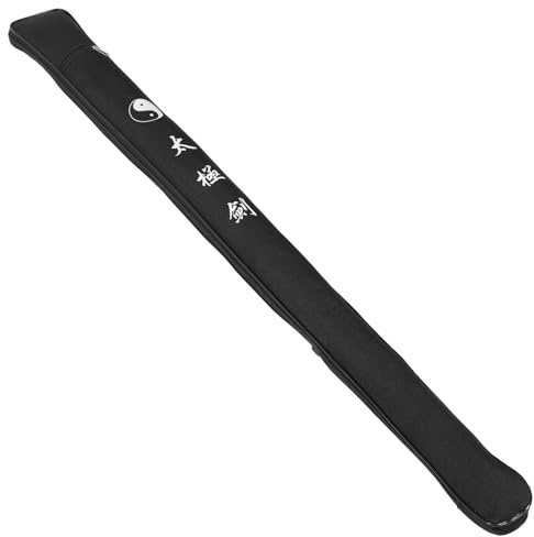 INOOMP Housse D’ Taichi en Tissu Oxford, Étui de Transport Léger et Portable, pour Sabre, Usage Quotidien, Noir