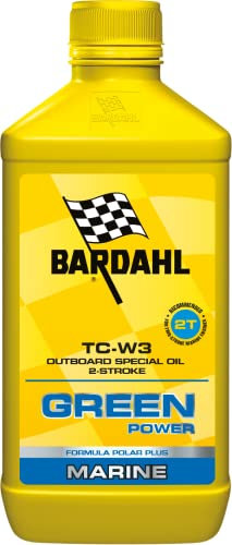 Bardahl - Olio Motore 2 Tempi, Nautica, Protezione Superiore Contro Ruggine, Corrosione e Usura, 4 x 1 Litro