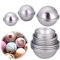 PDTO 8 Sets 16 Stücke Bath Bomb Molds Kit, Aluminium Badekugeln Form Seifenform Molds, DIY Gießformen für Hausgemachte Badebomben