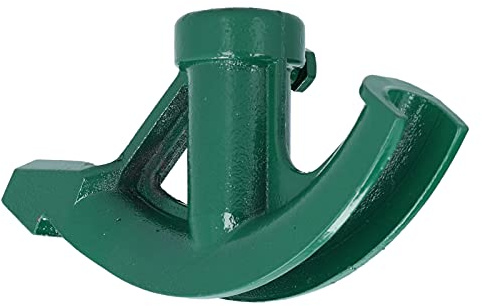 Heavy Duty Cast Iron Manual Tube Bender for 1 1/4 Inch Pipes, Adjustable 90-180 Degree Pipe Bender, Labor Saving Hand Operated Bending Tool with Fast Operation for Easy Pipe Forming and Bending