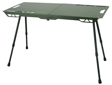 Campingbord,Bärbar Aluminiumlegering Med Justerbart Höjd - Campingbord För Utekök,För Picknick Vandring Resa BBQ Utomhus Inomhus Trädgård