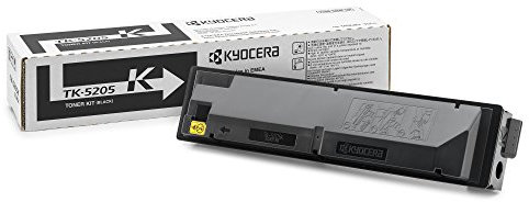 Kyocera TK-5205K Toner Schwarz. Original Tonerkartusche 1T02R50NL0. Toner Drucker kompatibel für TASKalfa 356ci. Druckertoner für bis zu 18000 Seiten
