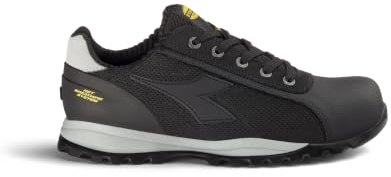 Utility Diadora, Scarpe Antinfortunistiche Unisex, GLOVE NET LOW PRO S1PL FO SR HRO ESD, colore BLACK, taglia 46