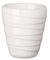 ASA - Thermobecher - Twisted - weiß - Ø 8,4 x H 9,5 cm - 0,2 Liter - doppelwandig