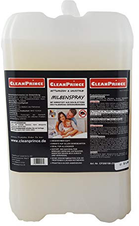 CleanPrince 5 Litro Anti-milben-spray: Parassiti Letto Spruzzo di Acaro Anti Acari Milbenex Entferner Materasso Detergente Igiene Bettmilben Bettwanzen Milbenmittel Allergici Acari Della Polvere