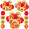 40 Feuerwehr Luftballons Kinder Feuerlöscher Ballons, Für Feuerwehrmann Sam Geburtstagsdeko Feuerwehr Deko Feuerwehr Deko Kindergeburtstag Mottoparty Ballon Ballondeko Set Für 3 geburtstag junge.