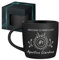 Maverton Tazza da caffè macchiato o tè in ceramica - 400 ml - Incisione personalizzata - Tazze con manico per bevande per Lui - Bicchiere da colazione per compleanno uomo - Interno nero - prima classe